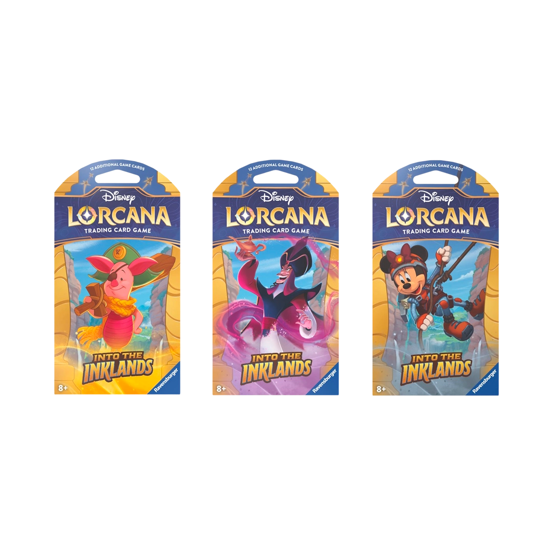 lorcana cards into the inklands Disney Lorcana TCG: Into The Inklands - Starter Deck Set Of 2 main image 1