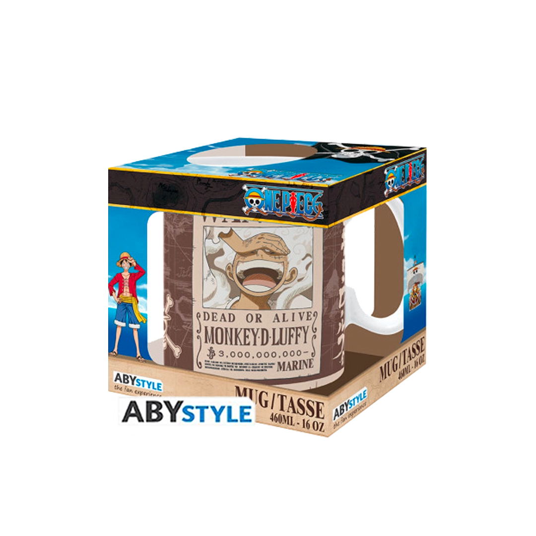 One Piece Mug (460ml) Stil: Luffy Wanted