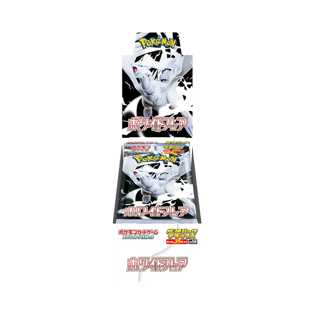 ポケモンカードゲーム Unopened Pokemon Deluxe White Flare Box Amazon.com: Pokemon Card Game White Flare Deluxe Booster Box