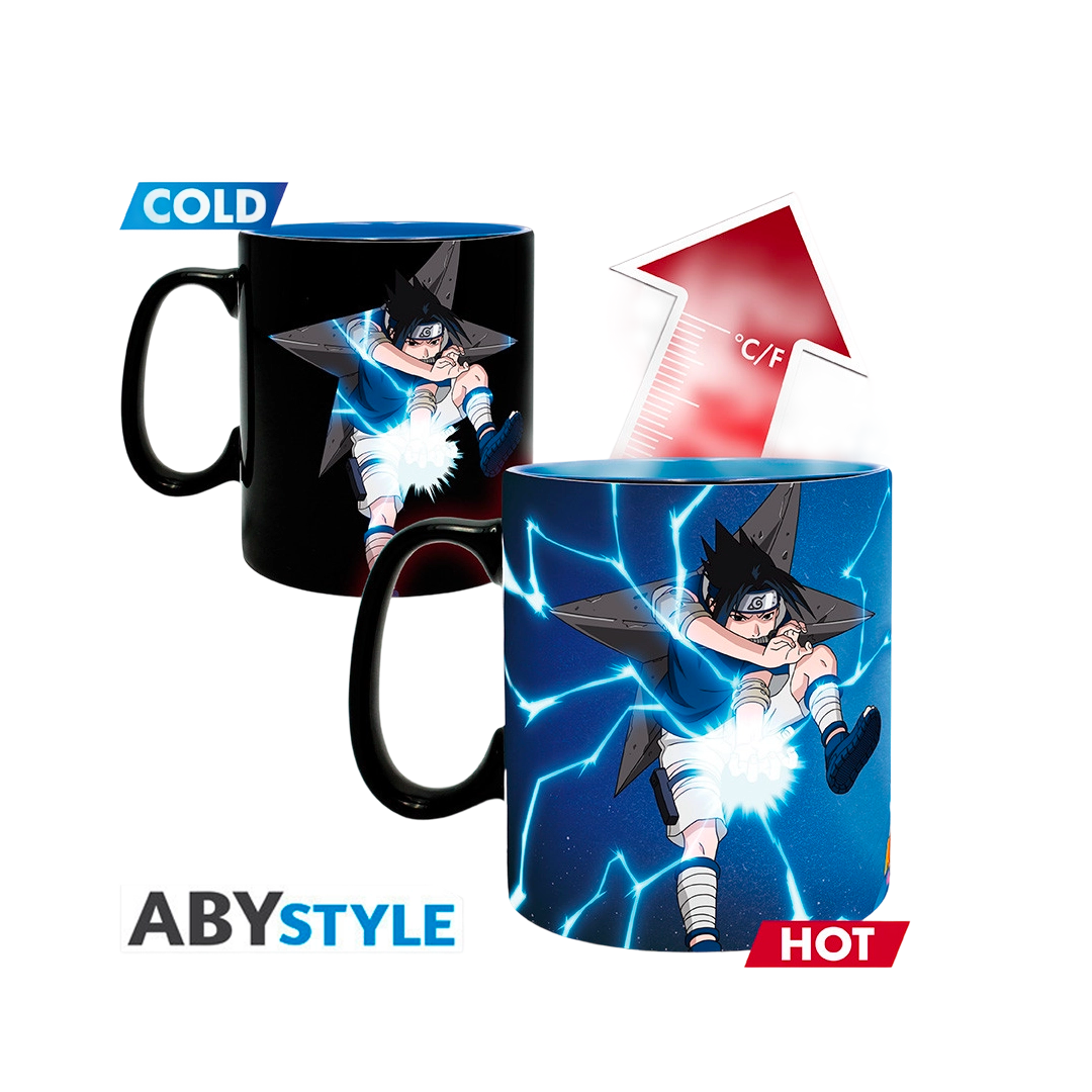 NARUTO - Mug Heat Change - 460 ml- Naruto & Sasuke