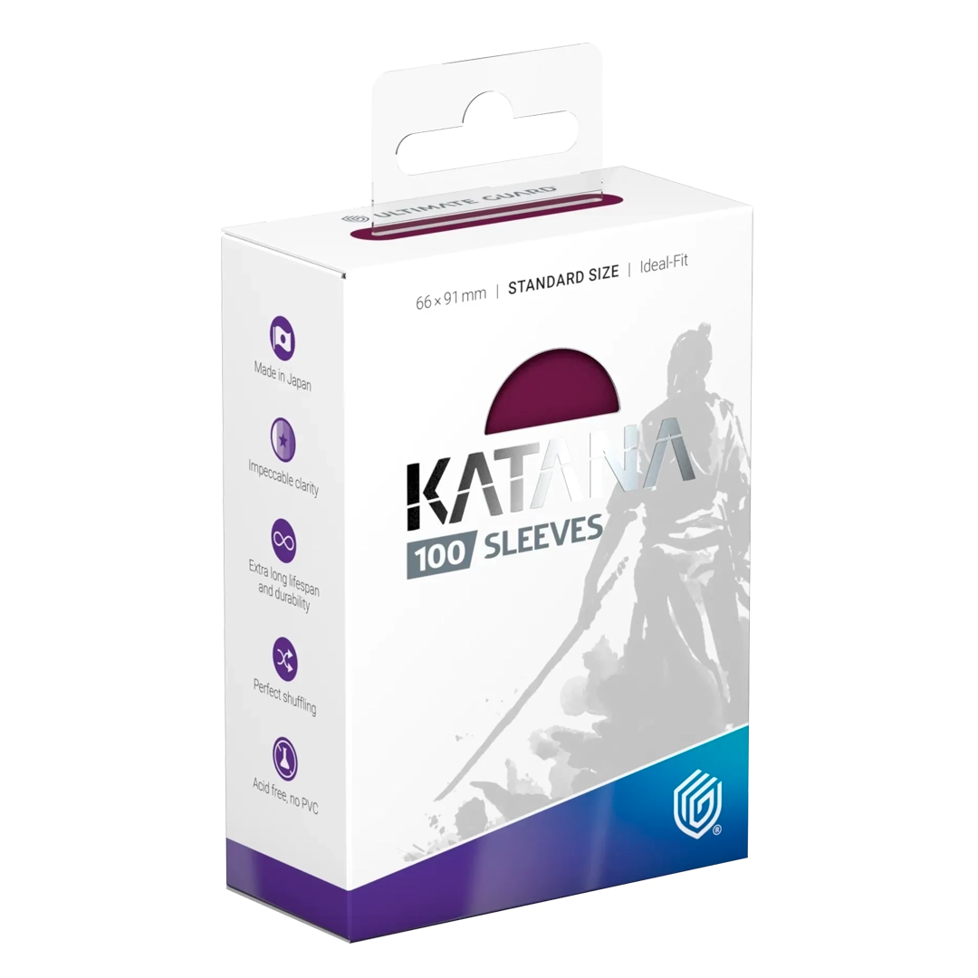 Ultimate Guard: Katana Sleeves Standard Size (100) - Radiant Plum