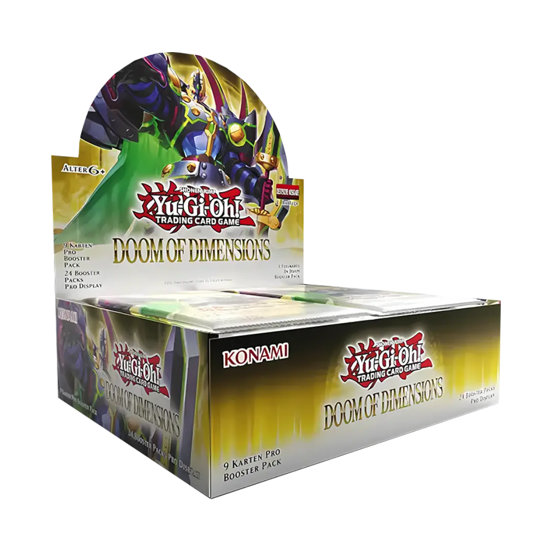 Yu-Gi-Oh!: Doom of Dimensions - 1. Auflage - Booster Display (DE)