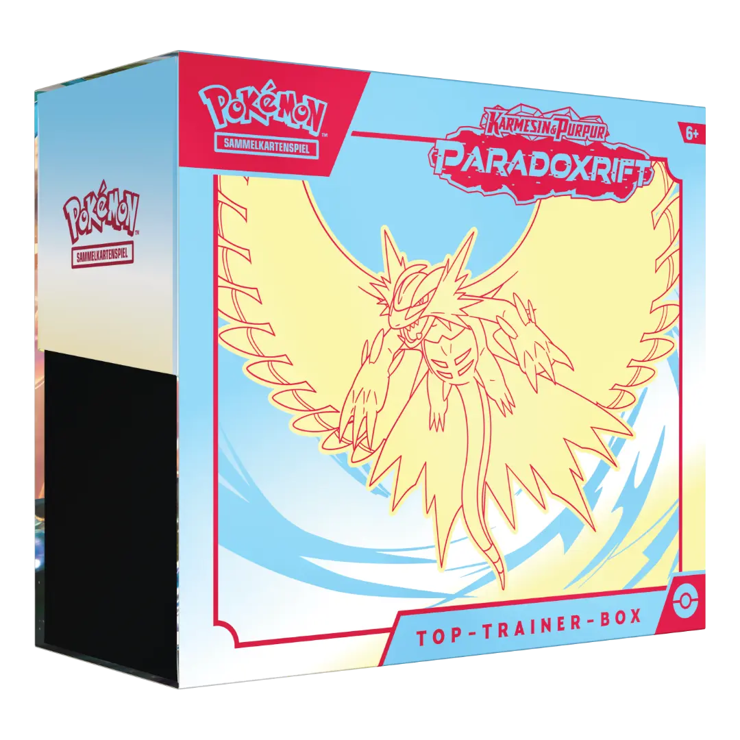 B-Ware - Pokémon TCG: Paradox Rift (KP04) Top Trainer Box - Donnersichel (DE)