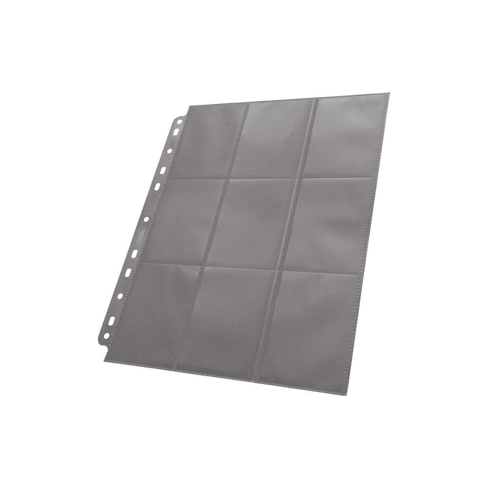 Ultimate Guard - 18-Pocket Pages Side-Loading Farbe: grau