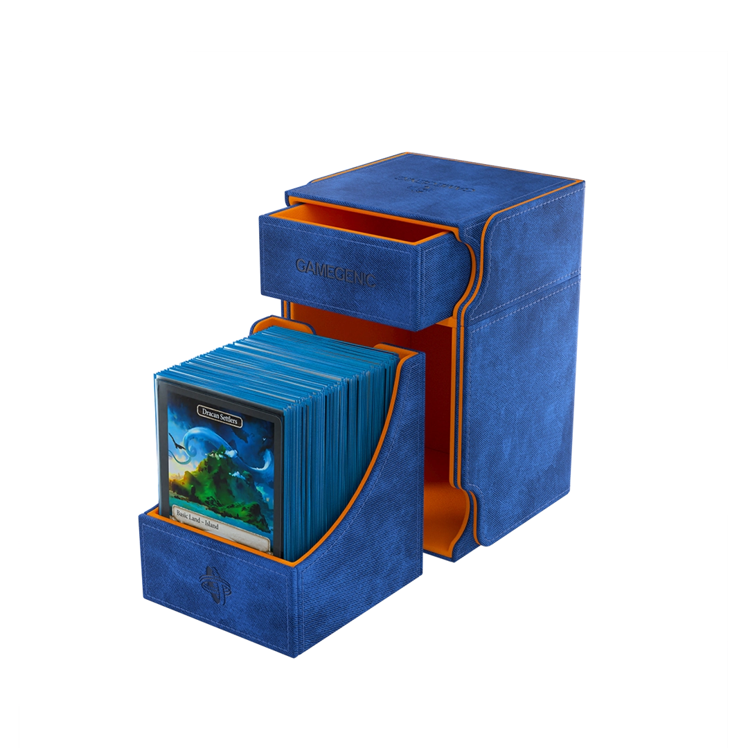 Gamegenic - Deckbox Watchtower 100+ XL - Blau/Orange