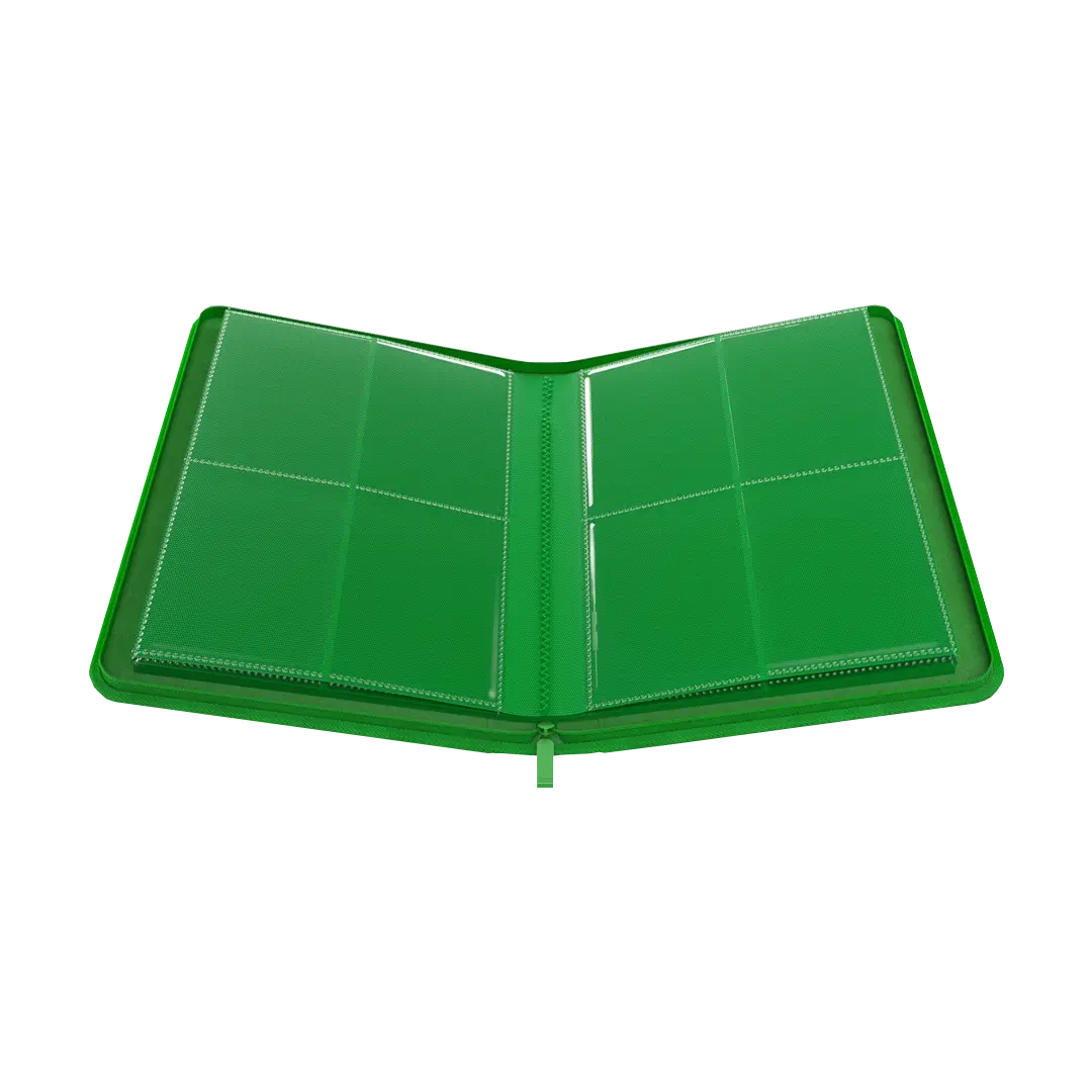 Gamegenic - Portfolio Zip-Up Album 8-Pocket Stil: Grün