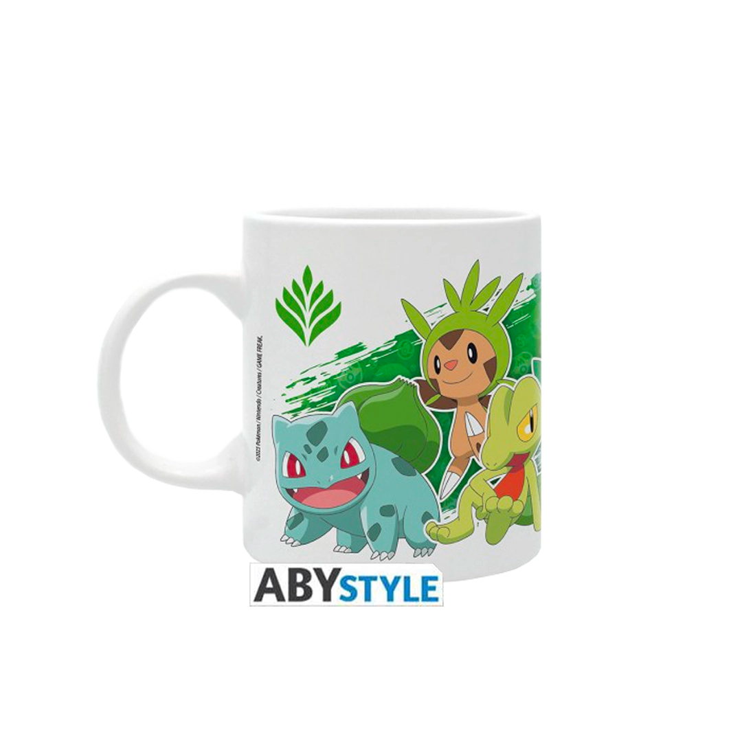 B-Ware - Pokémon Mug (320ml) Stil: Grass Partners (Verpackung beschädigt, Tasse unversehrt)