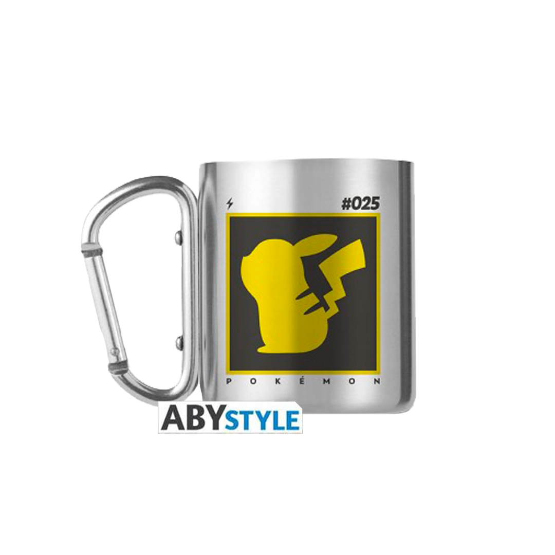 Pokémon - Carabiner Mug Stil: Pikachu 25