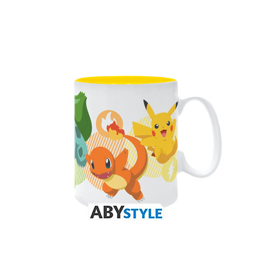 Pokémon Mug (460ml) Stil: Pikachu and Starters
