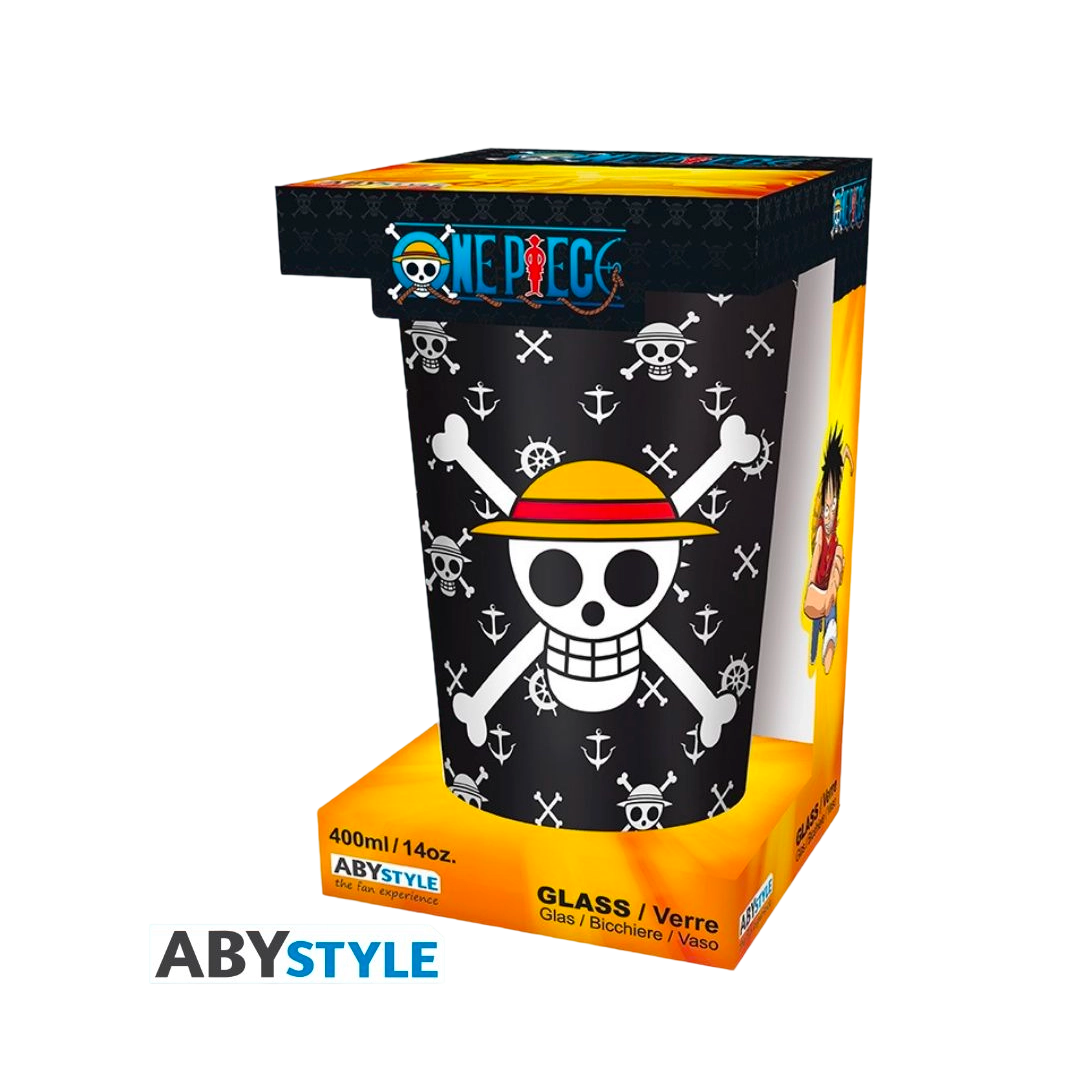 One Piece Large Glass - Luffy (400ml)
