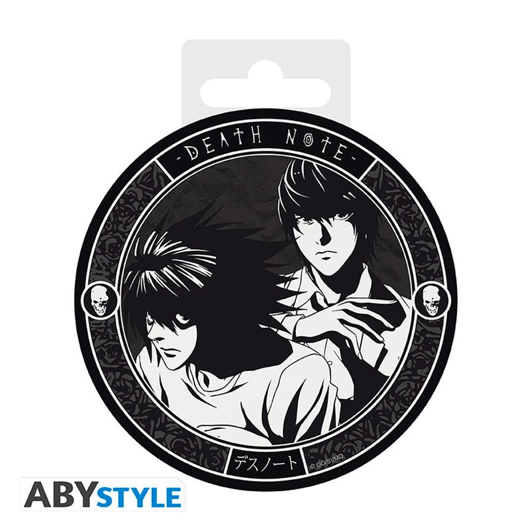 Death Note - Ceramic Coasters - L & Light