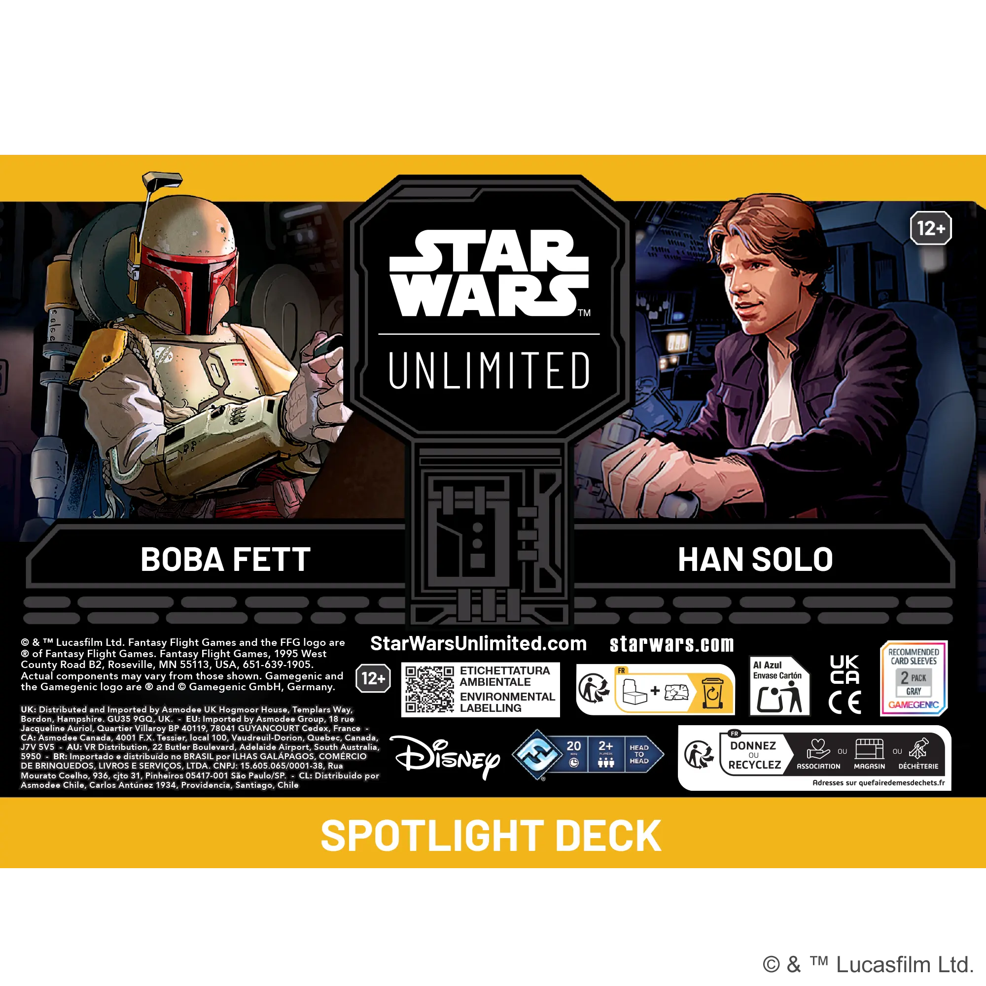 Star Wars Unlimited: Jump to Lightspeed - Spotlight Deck - Boba Fett  (EN)