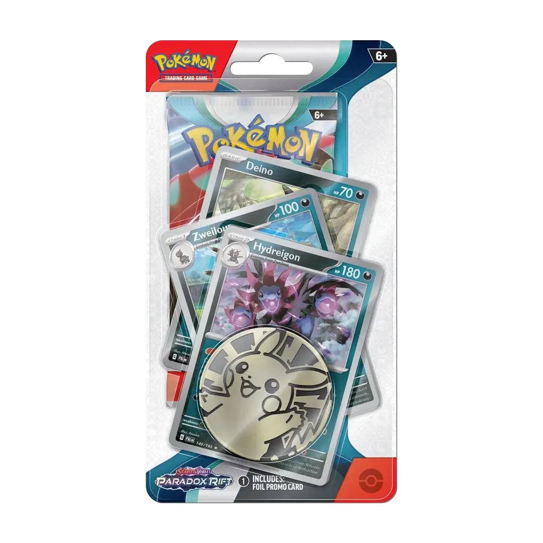 Pokémon TCG: Paradoxrift (SV04) - Premium Checklane Blister (EN)