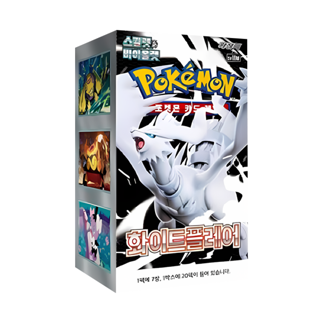 white pokemon booster box Pokemon White Flare Booster Box (Korean)