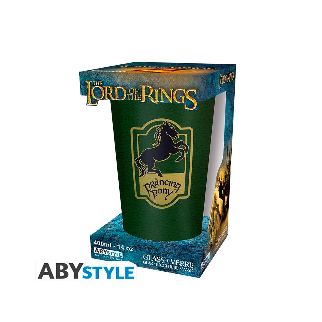 LORD OF THE RINGS - Premium Large Glass - 400ml - Prancing Pony