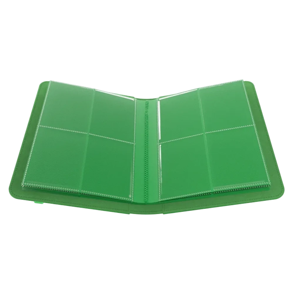Gamegenic - Prime Album 8-Pocket Green
