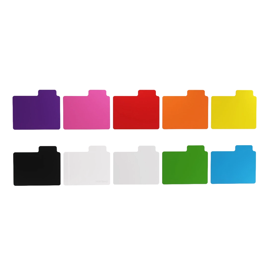 Gamegenic - Sideloading Flex Card Dividers - Multicolor Pack