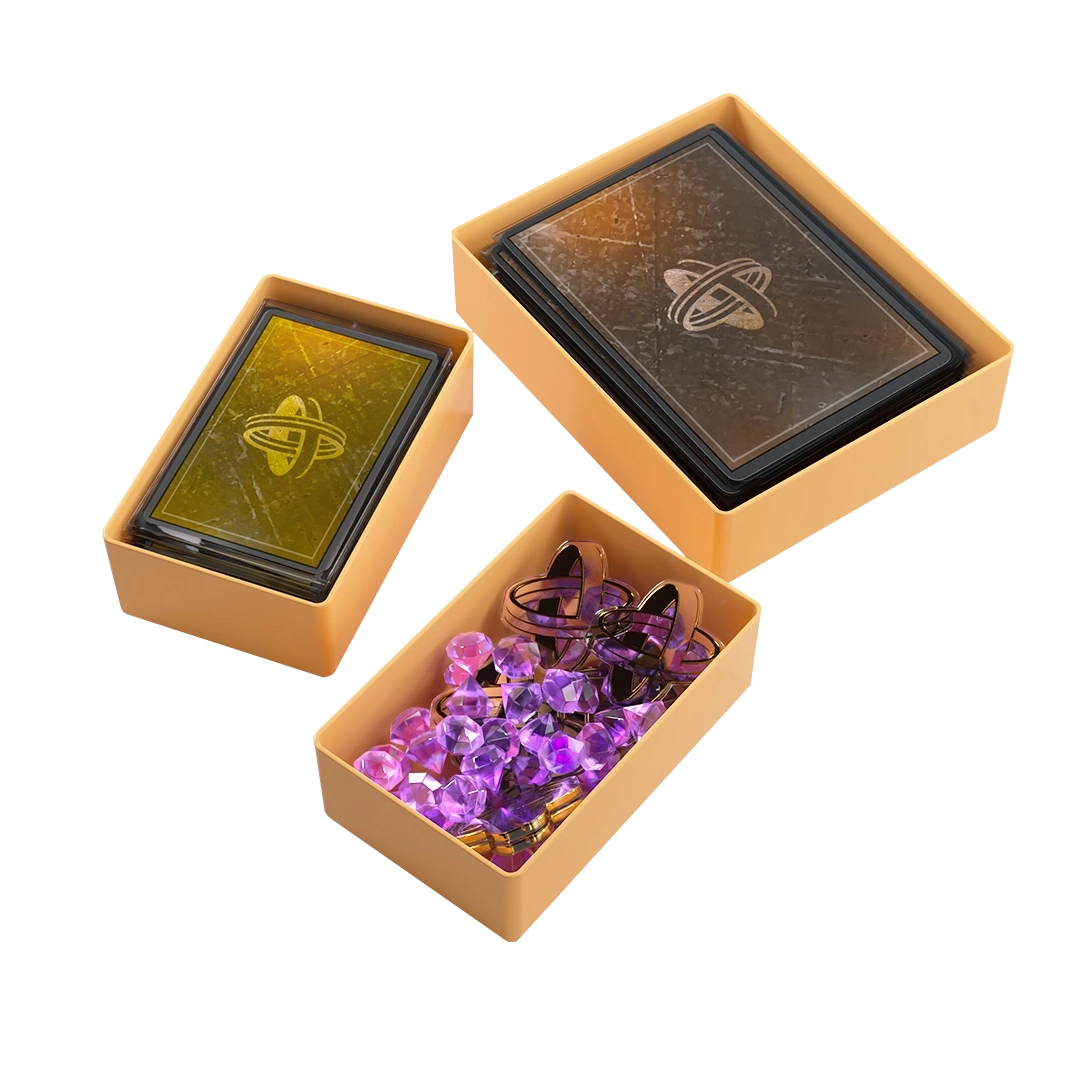 Gamegenic - Token Silo Card Add-on Red