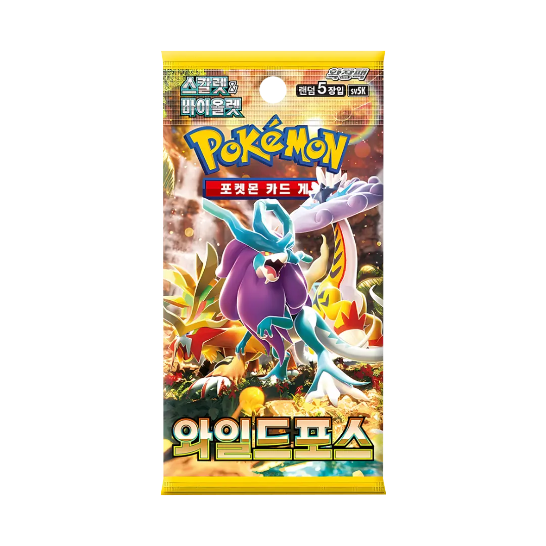 Pokémon TCG: Wild Force (SV5K) - Display (KOR)