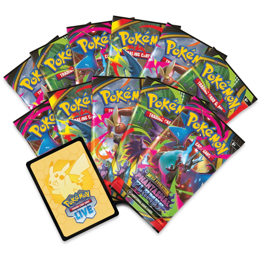 Pokémon TCG: Fatale Flammen (ME02) - Top Trainer Box (DE) (Preorder: 14.11.2025)