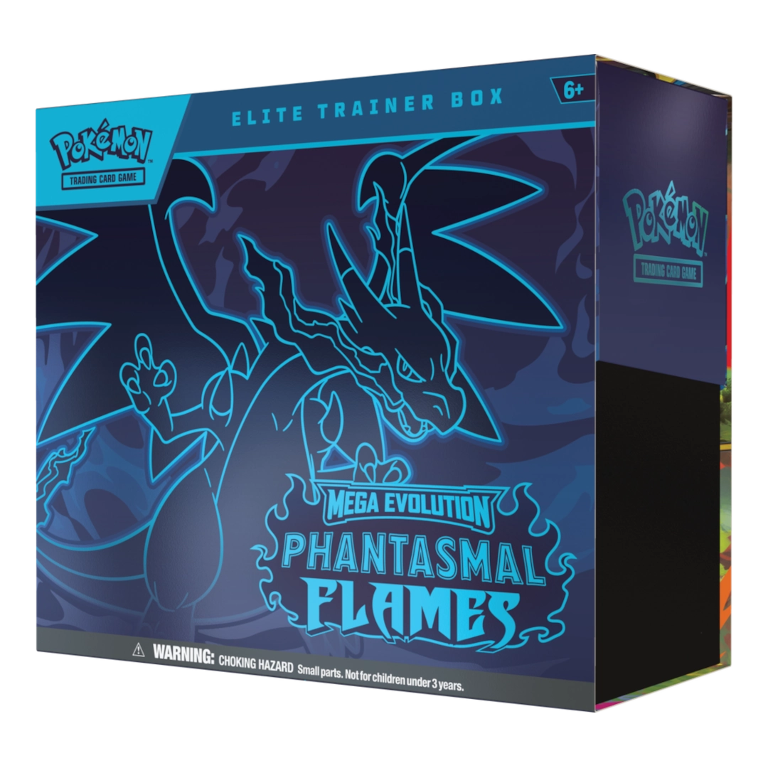 Pokémon TCG: Phantasmal Flames (ME02) - Elite Trainer Box (EN) (Preorder: 14.11.2025)