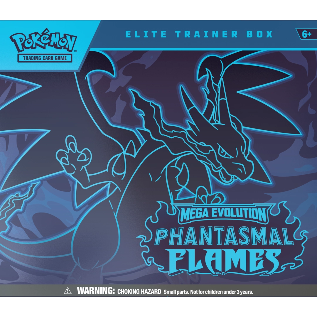 Pokémon TCG: Phantasmal Flames (ME02) - Elite Trainer Box (EN) (Preorder: 14.11.2025)