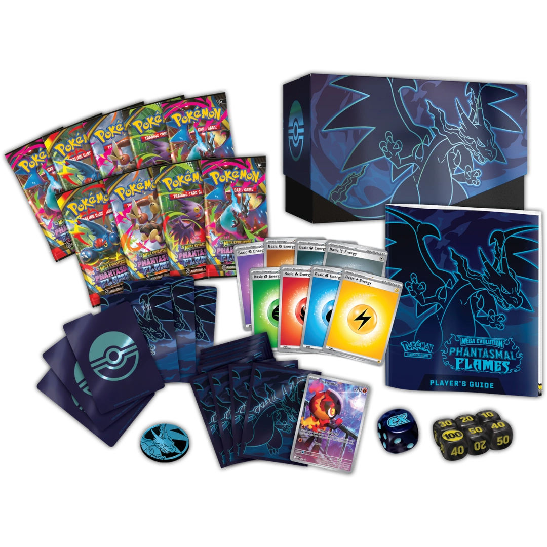 Pokémon TCG: Fatale Flammen (ME02) - Top Trainer Box (DE) (Preorder: 14.11.2025)