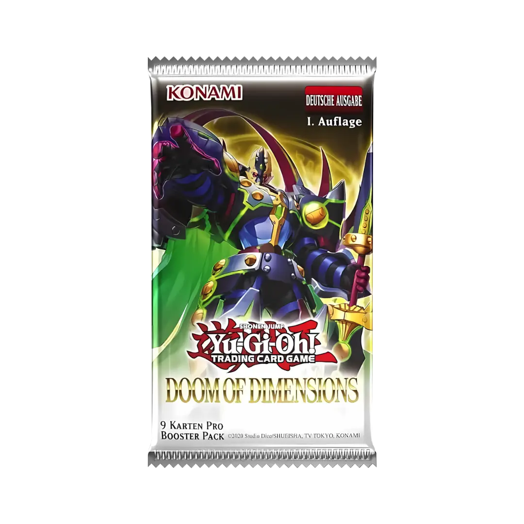 Yu-Gi-Oh!: Doom of Dimensions - 1. Auflage - Booster Display (DE)