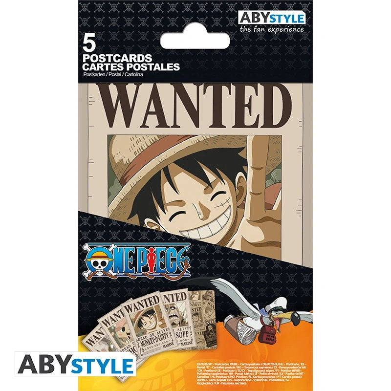 One Piece - Postcards (14,8 x 10,5cm) - Wanted Set 1