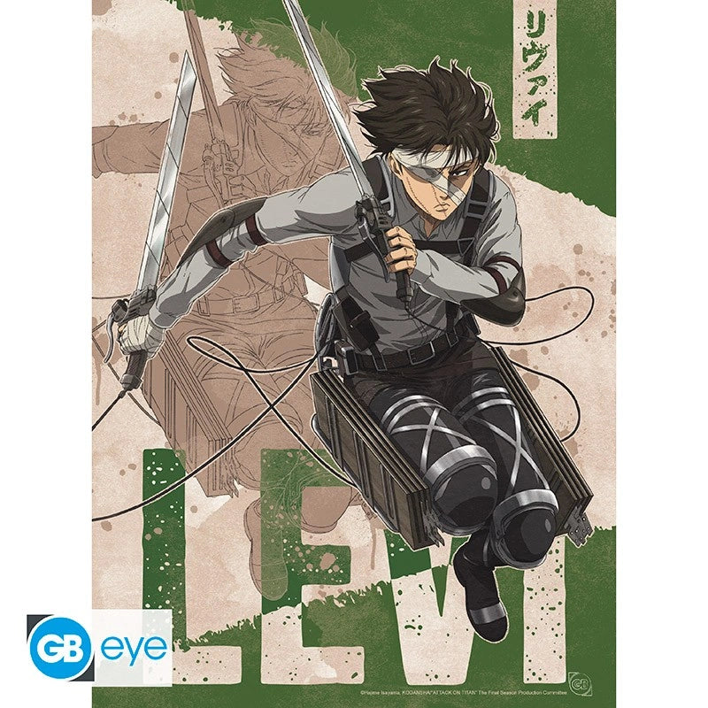Attack on Titan - 9 Posters (21 x 29,7cm) - Portfolio Characters S4