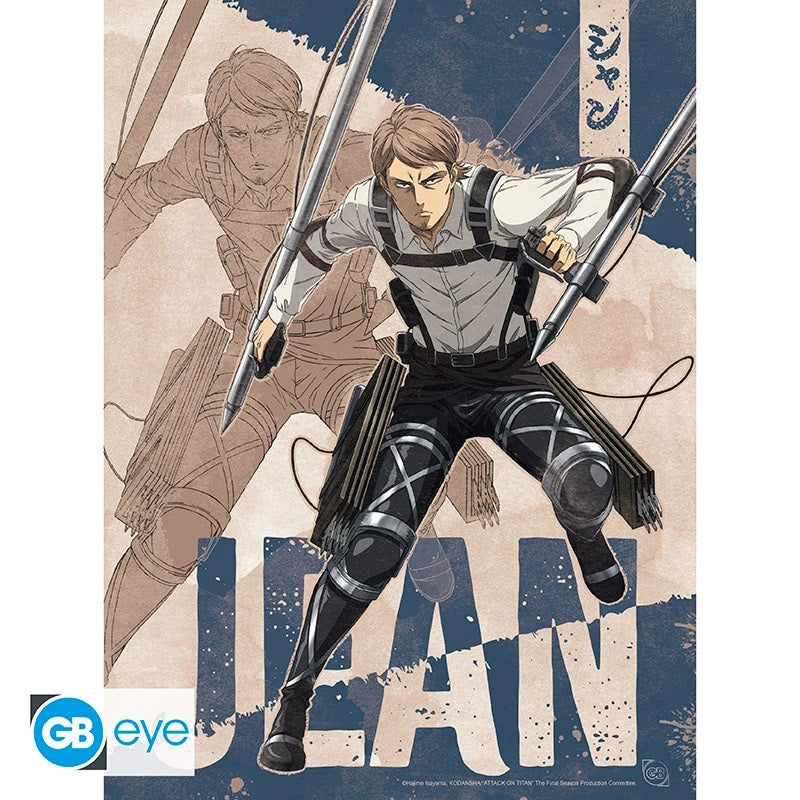 Attack on Titan - 9 Posters (21 x 29,7cm) - Portfolio Characters S4