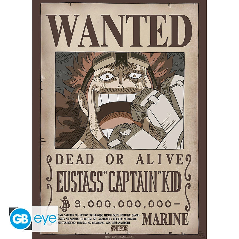 One Piece - Chibi Set 2 Poster (52 x 38cm) - Wanted Law & Kid