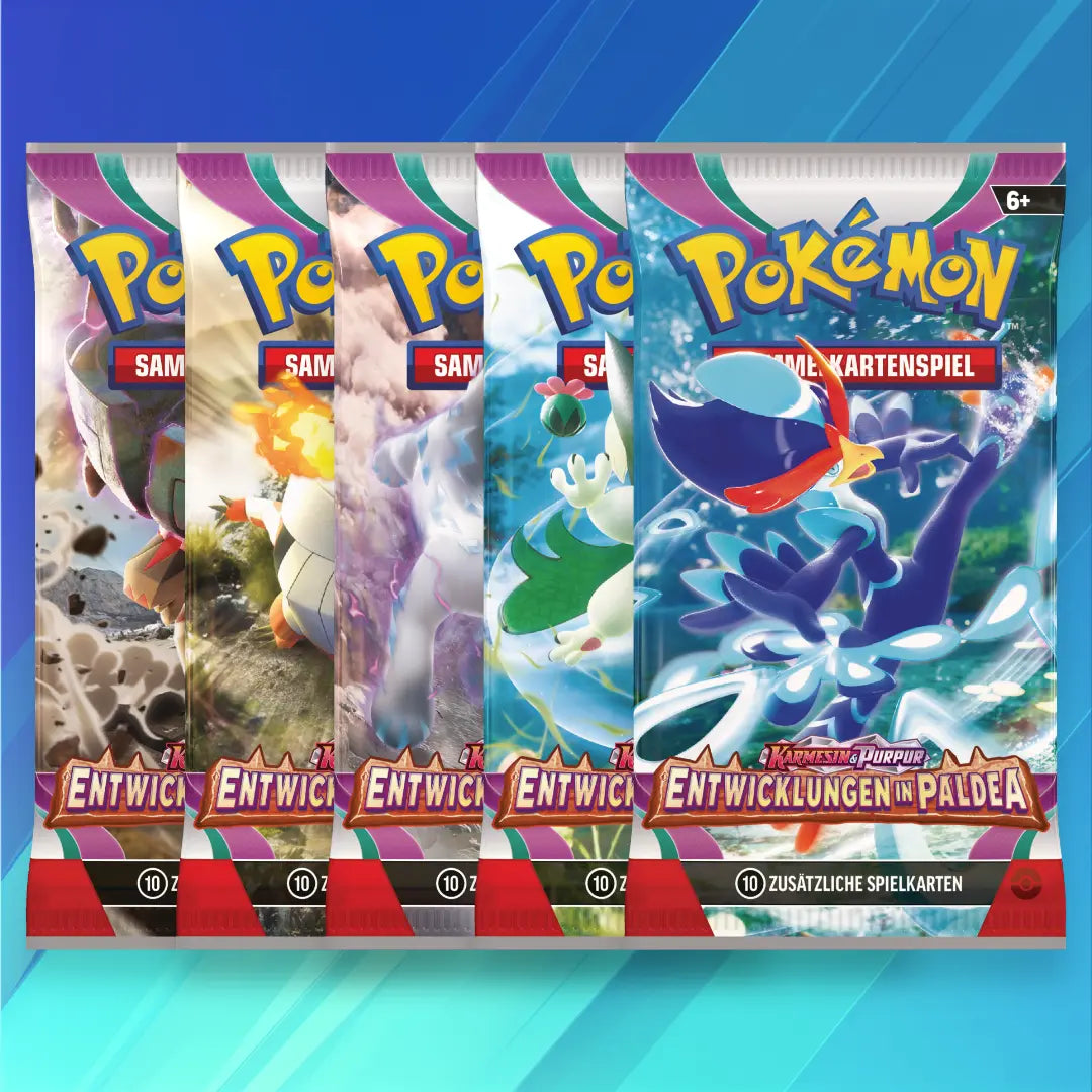 Pokémon TCG: Entwicklungen in Paldea (KP02) - Booster (DE)