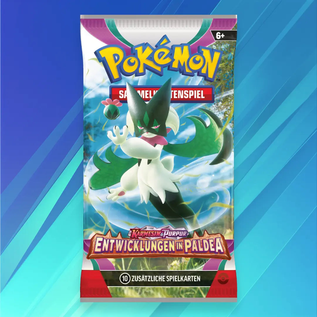 Pokémon TCG: Entwicklungen in Paldea (KP02) - Booster (DE)