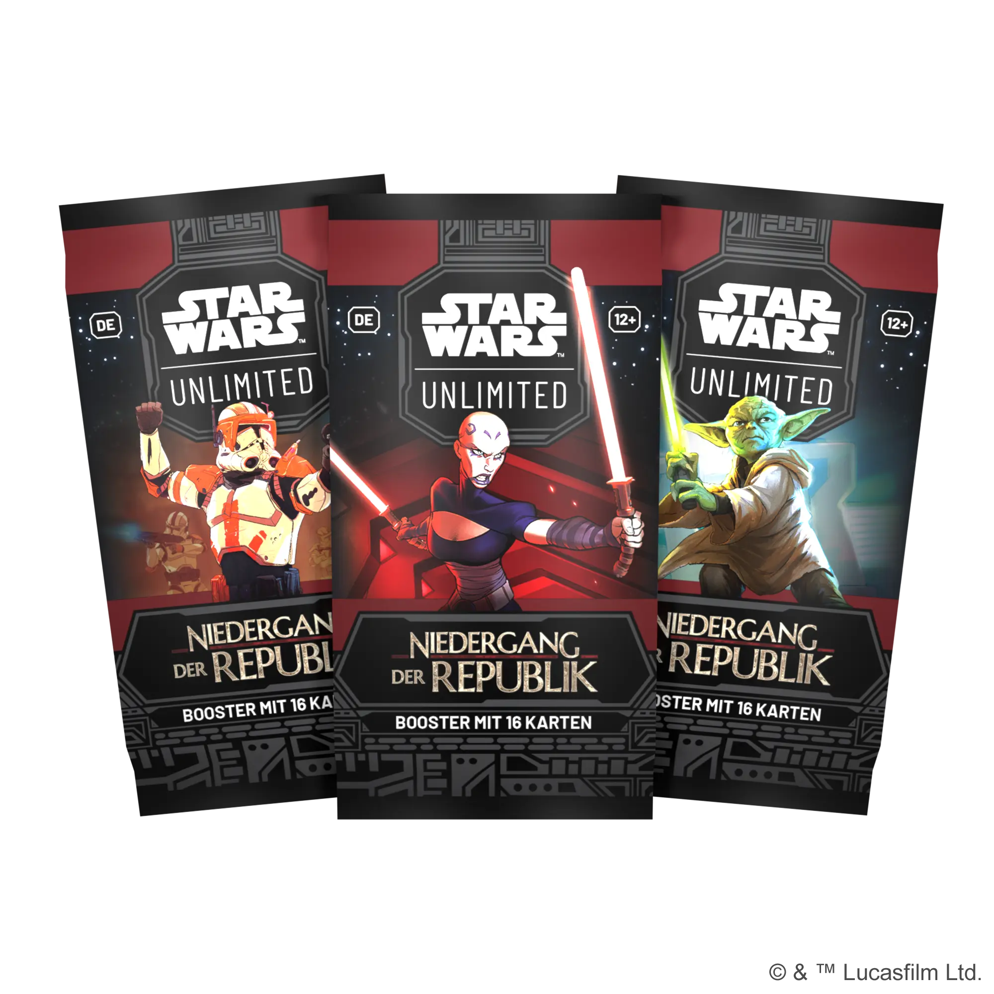 Star Wars Unlimited: Niedergang der Republik - Display (DE)
