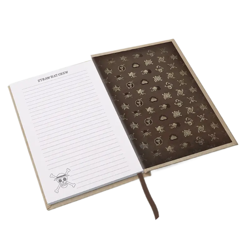 One Piece A5 Notebook Stil: Wanted Luffy Wano
