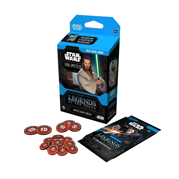 Star Wars Unlimited: Legends of the Force Spotlight Deck - "Qui-Gon Jinn" (EN)